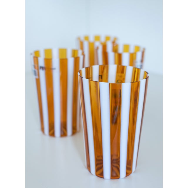 Contemporary Ribes Collectable Glasses by Mariana Iskra for Ribes Studio, Set of 4 For Sale - Image 3 of 18