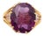 Vintage 18 Karat Gold Cocktail Ring For Sale