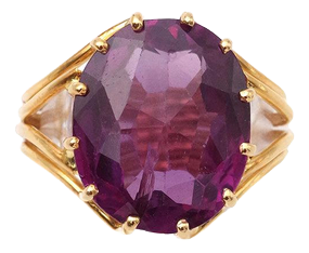 Vintage 18 Karat Gold Cocktail Ring