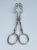 Silver Vintage Italian Silver Plate "Faux-Bamboo," Style Scissor Serving Tongs For Sale - Image 8 of 12
