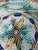 An antique barbitone majolica plate with detailed, textured surface and rich, vivid colors. Add to a plate wall, table...