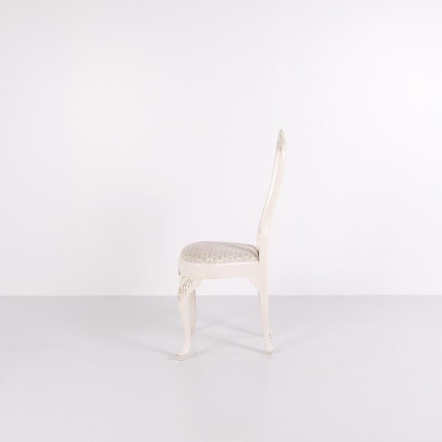Textile Vintage Dining Chairs in Neo Rococo Style, 1920s, Set of 6 For Sale - Image 7 of 17