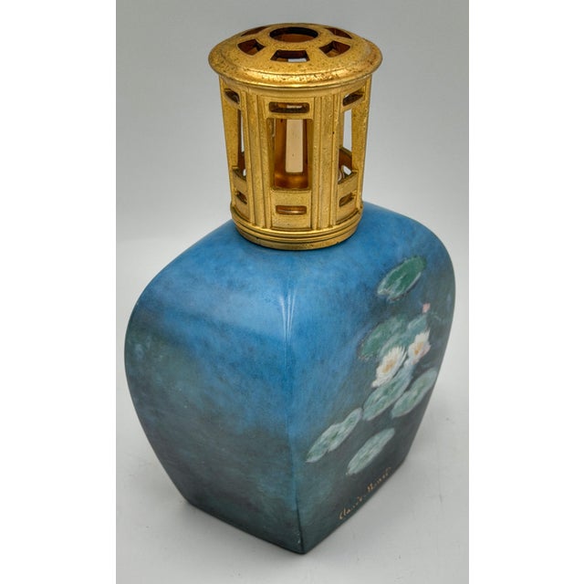 Vintage Goebel Lampe Berger Paris Claude Monet Porcelain Fragrance Lamp For Sale In West Palm - Image 6 of 11