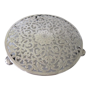 English Silverplate Trivet