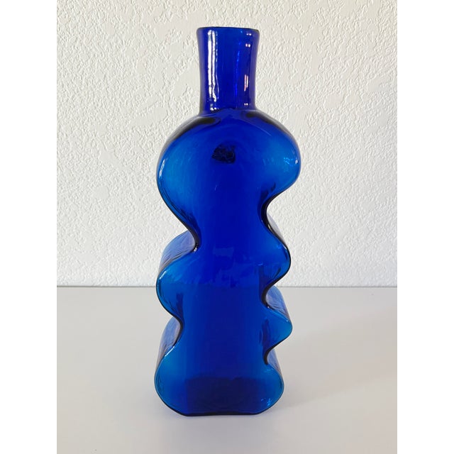 1980s Postmodern Blenko Hank Adams Puzzle Vase For Sale - Image 5 of 6