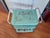 Vintage 1950's Turquoise Cosco Kitchen Cart For Sale - Image 4 of 7