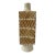 Rare Mogi Nagoya Japanese MCM Geometric Vase Tan and White For Sale