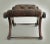 George IV Double C-Frame Mahogany Stool For Sale - Image 4 of 10