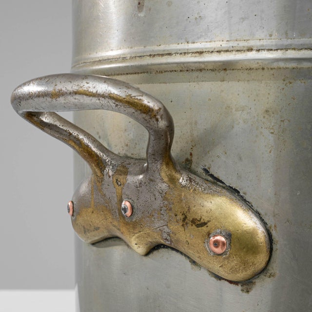 Early 20th Century Belgian Metal Samovar With Lid For Sale - Image 12 of 18