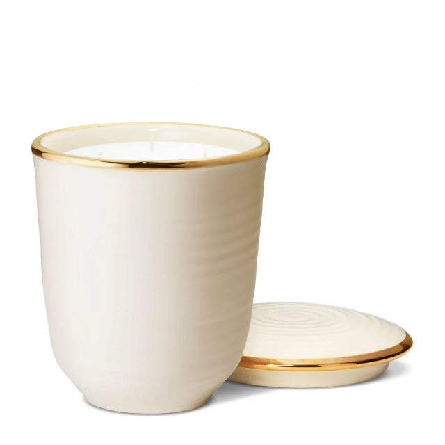 Contemporary AERIN Cream Savoy Candle, Orange Blossom 25oz For Sale - Image 3 of 3