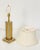 Italian Modern Table Lamp of Chrome and Brass by Romeo Rega For Sale In Austin - Image 6 of 12