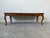 Vintage Italian Wooden Coffee Table With Cabriole Legs – Made in Italy For Sale - Image 14 of 17