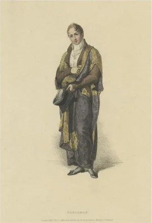 After Uwins, Portrait of a Nobleman, Lord Belgrave, 1813, Print