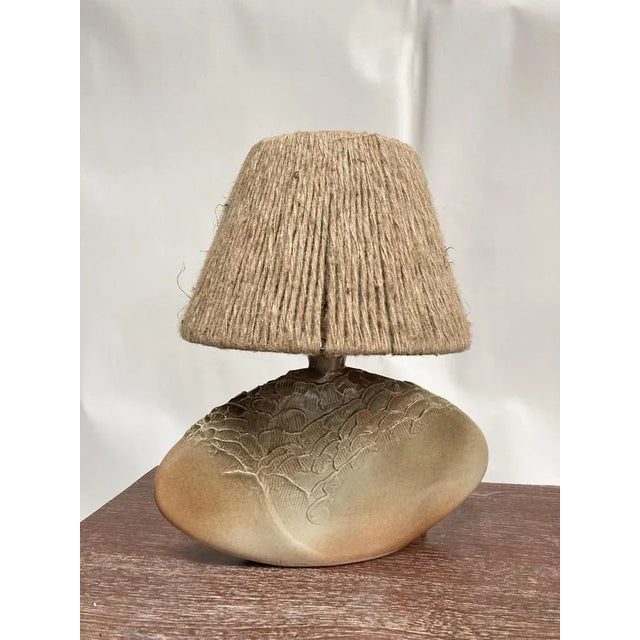 Ceramic Vintage Ceramic Lamp, 1970s For Sale - Image 7 of 8