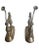 1920s "Home Sweet Home" Solid Brass Fireplace Fender and Fireplace Dogs Set- 3 Pieces For Sale In Washington DC - Image 6 of 11