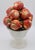 A charming vintage Italian ceramic pomegranate topiary in excellent condition! You will love this timeless piece for your...