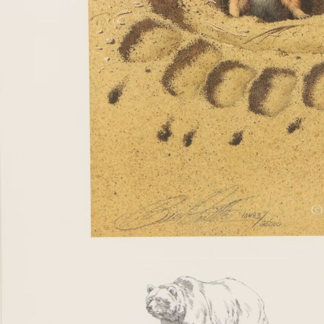 Realism Bev Doolittle Signed Lithograph "No Respect" 1997 For Sale - Image 3 of 8