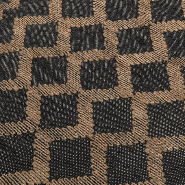 Contemporary Yogi Natural Black Rug - 8 X 10 For Sale - Image 3 of 5