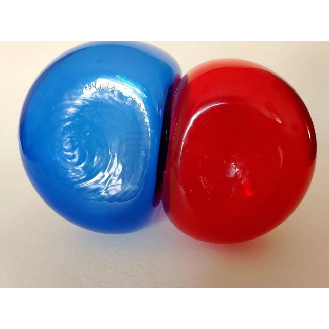 Murano Sculptural Vase by Formia, 1995 For Sale - Image 10 of 14