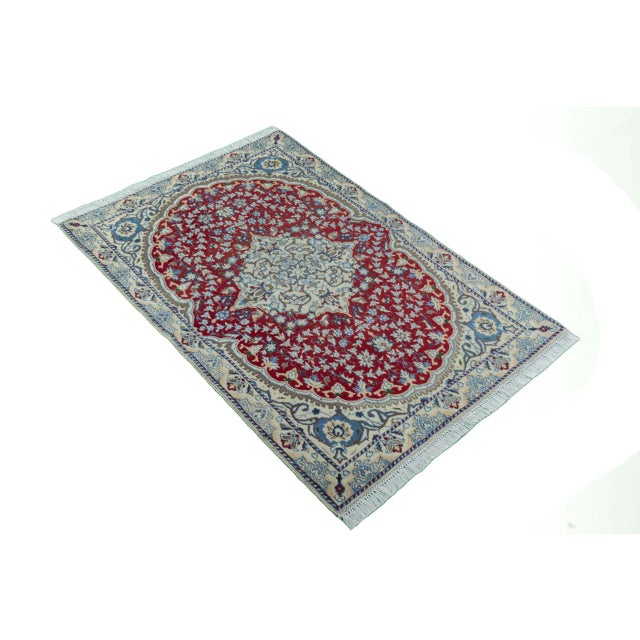 Mid-Century Modern Hand-Knotted Oriental Rug For Sale - Image 3 of 12