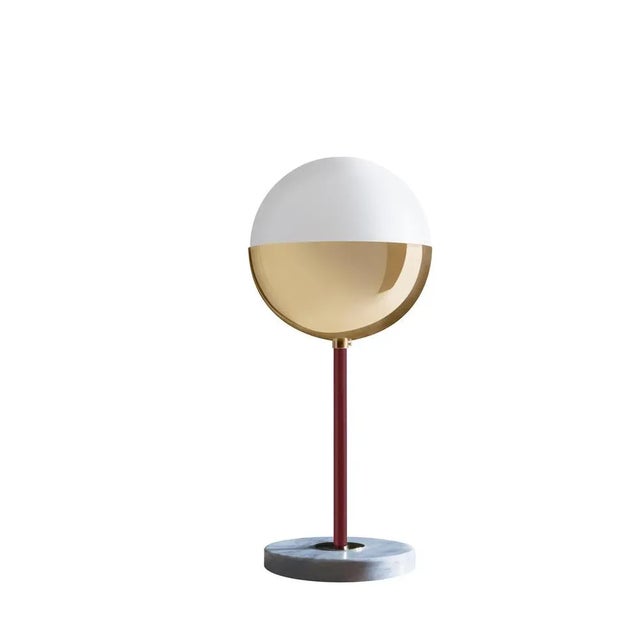 Metal Marble Table Lamp 01 by Magic Circus Editions For Sale - Image 7 of 11