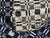 Navy Blue Antique 19th Century Hand Loom Woven Blue and White Coverlet For Sale - Image 8 of 16