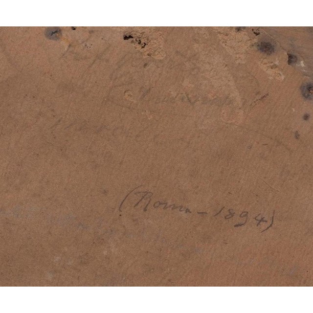 Bronze Bas-Relief with Portrait of Giuseppe Garibaldi, Late 19th Century For Sale - Image 4 of 5