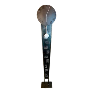 1995 Postmodern Memphis Style Jon Sarriugarte and Sina Hanson for Form & Reform Metal Grandfather Clock