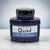 1982 Parker Quink Royal Blue Ceramic Advertising Display Jar For Sale - Image 10 of 10