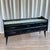 Mid-Century Modern Mid-Century Italian Black Lacquered Sideboard with Marble Pattern Glass Top, 1950s For Sale - Image 3 of 18