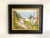 Original plein air painting on board titled Heisler Stroll by American artist John P. Lasater IV in a custom black frame...