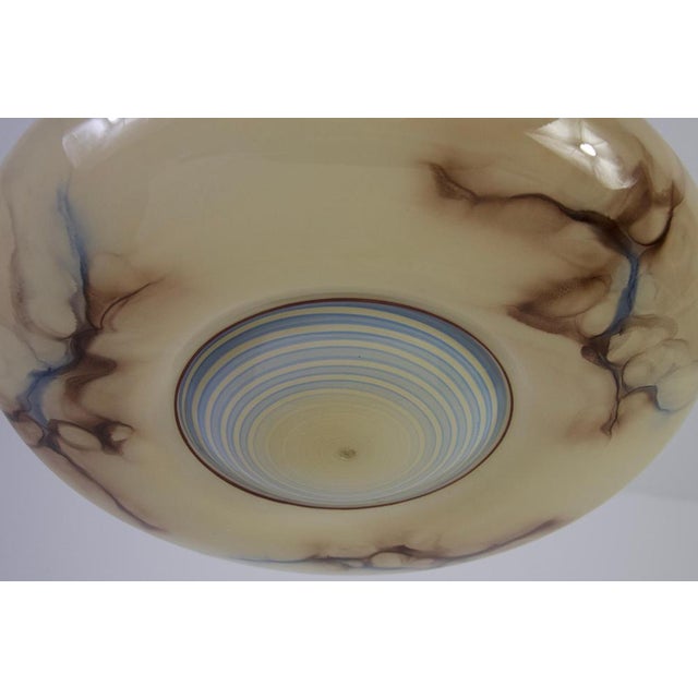 1930s Art Deco Glass Lamp, Germany, 1930s For Sale - Image 5 of 11