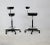 2000 - 2009 Leather and Steel Swivel Stools by George Nelson for Vitra, 2001, Set of 2 For Sale - Image 5 of 18