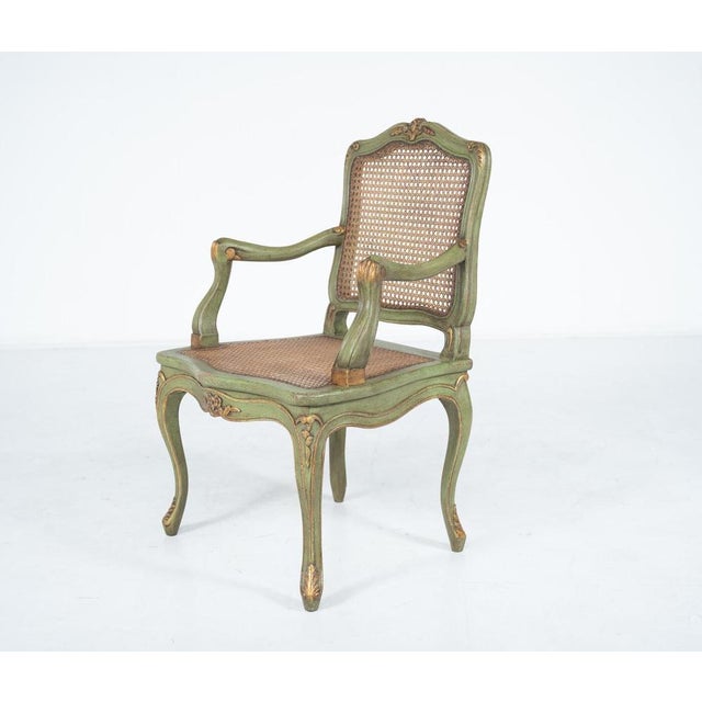 Louis XV Armchairs, Belgium, Set of 6 For Sale - Image 6 of 18