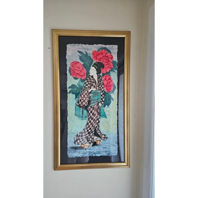 A striking pair of limited-edition works from Mikulas Kravjansky’s “Flowers of the Orient” series. Kravjansky (b. 1928)...