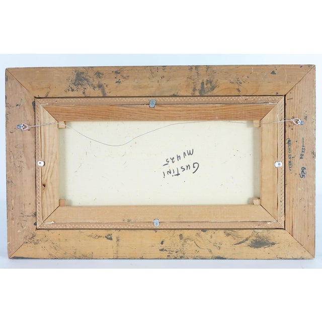 “Canoes” – Original Oil on Canvas, Signed – 32” x 20” A serene and atmospheric original oil painting capturing a tranquil...