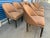 Textile Modern Bucket Dining Chairs - Set of 8 For Sale - Image 7 of 10