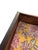 Vintage Distressed Writing Table With Single Drawer & Ceramic Knobs For Sale - Image 10 of 11