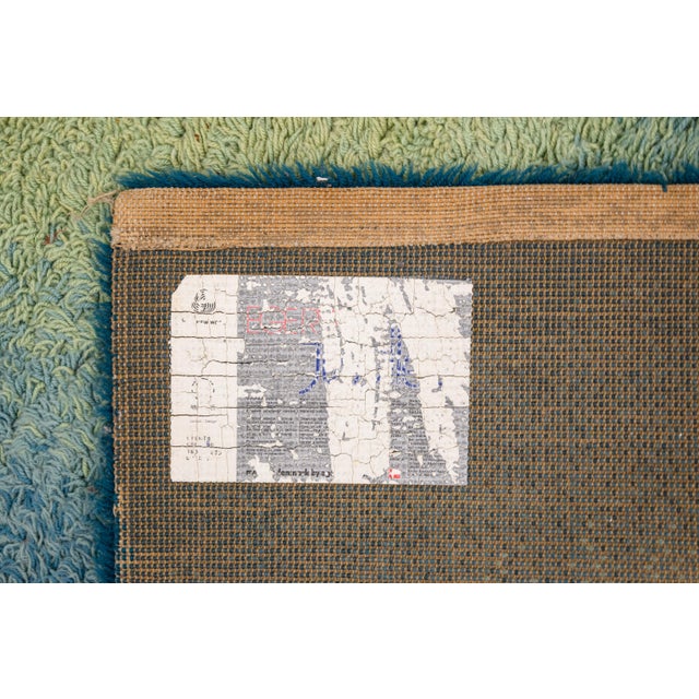 Mid 20th Century Ege Rya Vintage Mid Century Modern Wool Area Rug From Denmark For Sale - Image 5 of 6