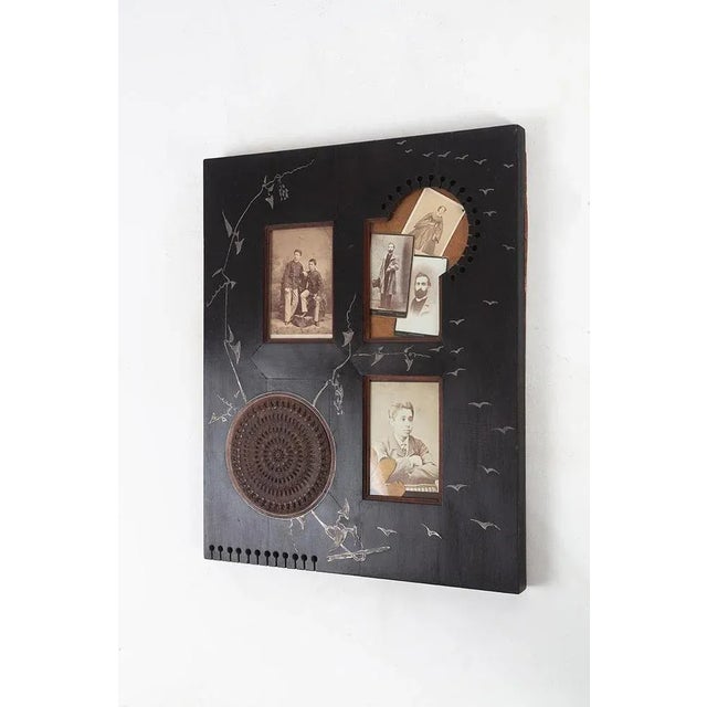 Wall-Mounted Photo Frame, 1890s For Sale - Image 6 of 6