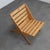 Folding Scissor Chair in Slatted Pinewood, 1970s For Sale - Image 6 of 10