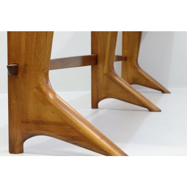 Wood Console Table by Ico Parisi For Sale - Image 7 of 17