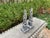 1950s Pair of Vintage Italian Marble Obelisks For Sale - Image 5 of 10