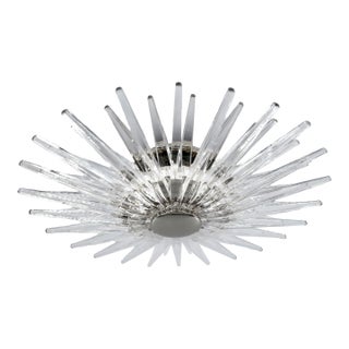 Quincy Flush Mount Light Fixture 17.5” Diam by Chapman Myers for Visual Comfort For Sale