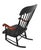 19th C Stenciled Boston Rocker For Sale - Image 4 of 9