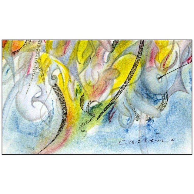 Expressionism Mid 20th Century Romantic Harmony, Mario Carreño For Sale - Image 3 of 4