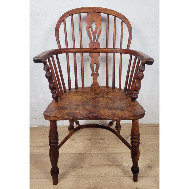 19th Century Victorian Windsor Armchair For Sale - Image 14 of 18