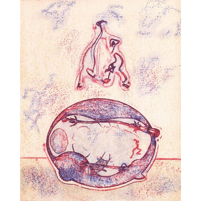 Modern Max Ernst Original Lithograph Apres Moi XXe Siecle 1971 For Sale - Image 3 of 3