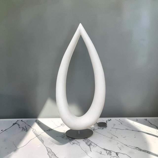 Vintage Monumental Tusk Style Floor Lamp For Sale - Image 4 of 11