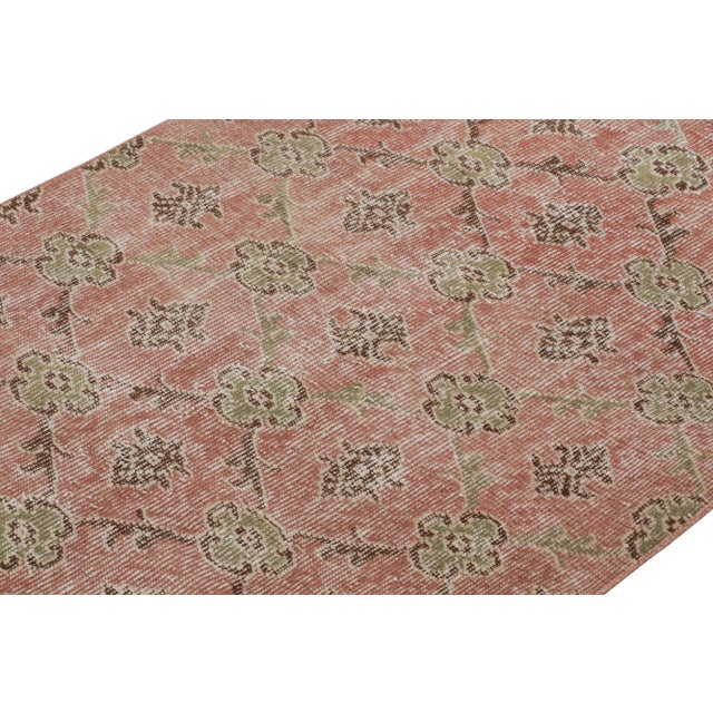 Rug & Kilim Vintage Zeki Müren Rug, With Geometric Patterns, From Rug & Kilim For Sale - Image 4 of 7